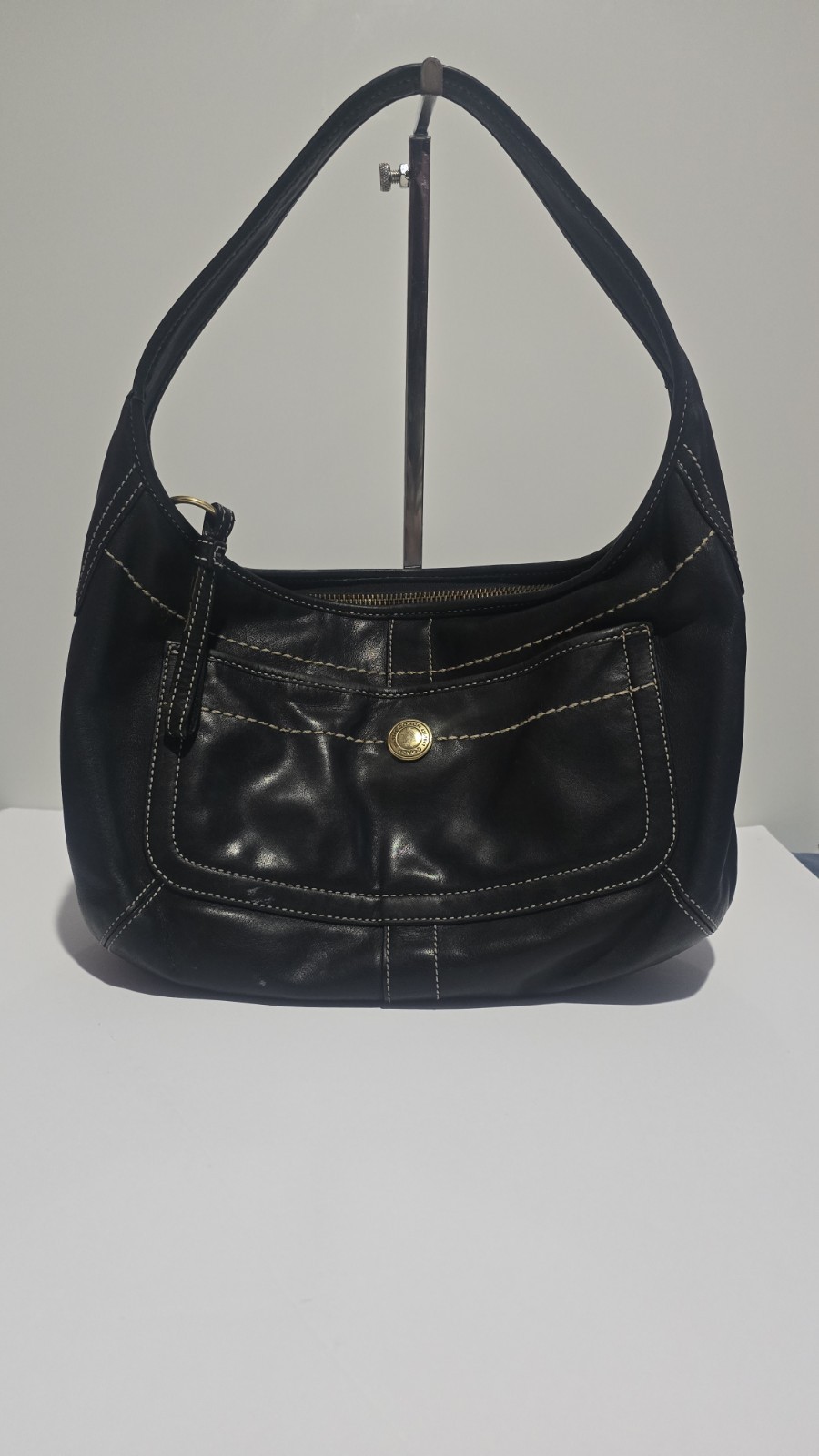 Coach Legacy Ergo Leather Shoulder Hobo Bag 10740