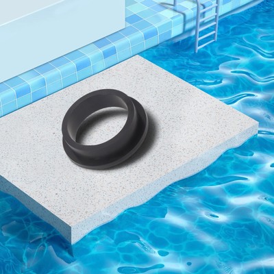 O-Ring-Dichtung L Form Schwarz 2,15*2,15*0,54 Zoll Einfach Zu Installieren