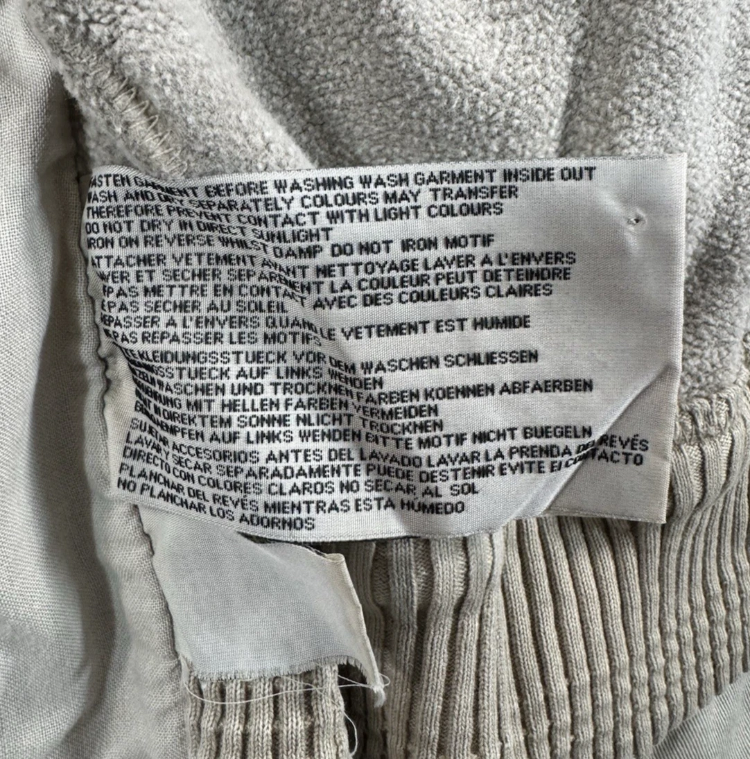 SONNETI Hybrid Style Blazer 2 in 1 Beige Hooded Jacket Sz M Retro 2005 Mens Mint - product detail image 10