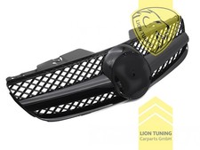 Sportgrill Kühlergrill für Mercedes SL R230 Facelift schwarz glänzend Sportgrill Kühlergrill für Mercedes SL R230 Facelift schwarz glänzend