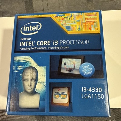 New Intel Core i3-4330 3.50GHz 4MB LGA1150 Dual Core  Processor