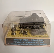 Vintage Schuco wind up COMBAT MINI SERIES - PATTON TANK #3004 New In Box