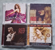 Taylor Swift 6 CD Lot Speak Now Red Fearless Karaoke Red Taylor's Version