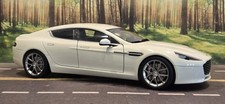 1/18 Autoart 2015 Aston Martin Rapide S Stratus White Diecast Model *READ*