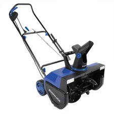 Snow Joe 15A Electric Walk Behind Snow Blower with Dual LED Lights (Open Box)
