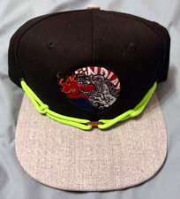 RARE FINDLAY GODZILLA ROPE SNAPBACK HAT CAP KAIJU GIANT MONSTER KONG NOVA