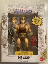 HE-MAN Masters of the Universe Origins Action Figure Sketchbook Series NEW