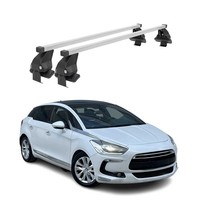 Menabo DachträGer GrundtäGer FüR Citroen DS5 2011-2015 50Kg Stahl Silber 2 Tlg