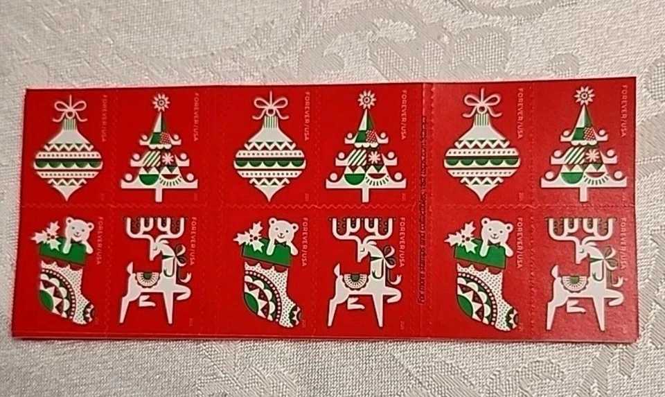 400 US Forever Stamps 2020 Holiday Delights 20 Sheets Of 20 - Image 2 of 2