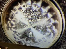 1942 Rolex Oyster Perpetual Gold Tone Stainless Steel Bubble Back Watch 2940 VTG 9