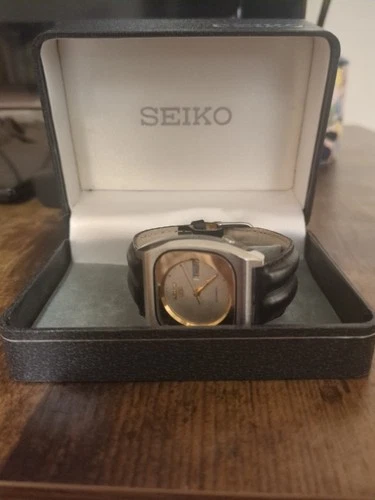 Seiko Automatic TV Square Vintage Watch '98