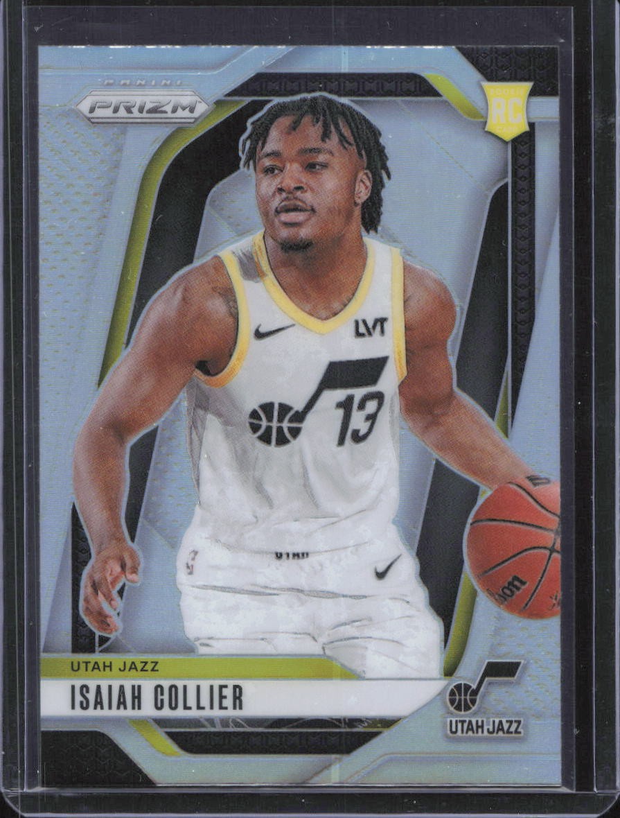 2024-25 Panini Prizm #227 Isaiah Collier Prizms Silver