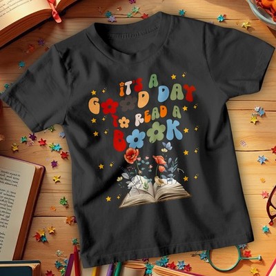 Junge Mädchen Its A Good Day Welttag des Buches T-Shirts Tee Kostüm Outfits...