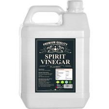 White Vinegar 5L Food Grade Suitable for Cleaning Cooking Weed Killer Baking 1.92 per litre