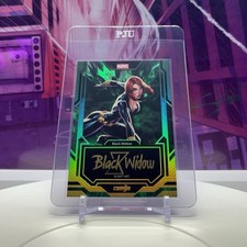 2025 KAKAWOW Marvel Cosmos Black Widow Script Art CM-PGR-07 Green 8/25