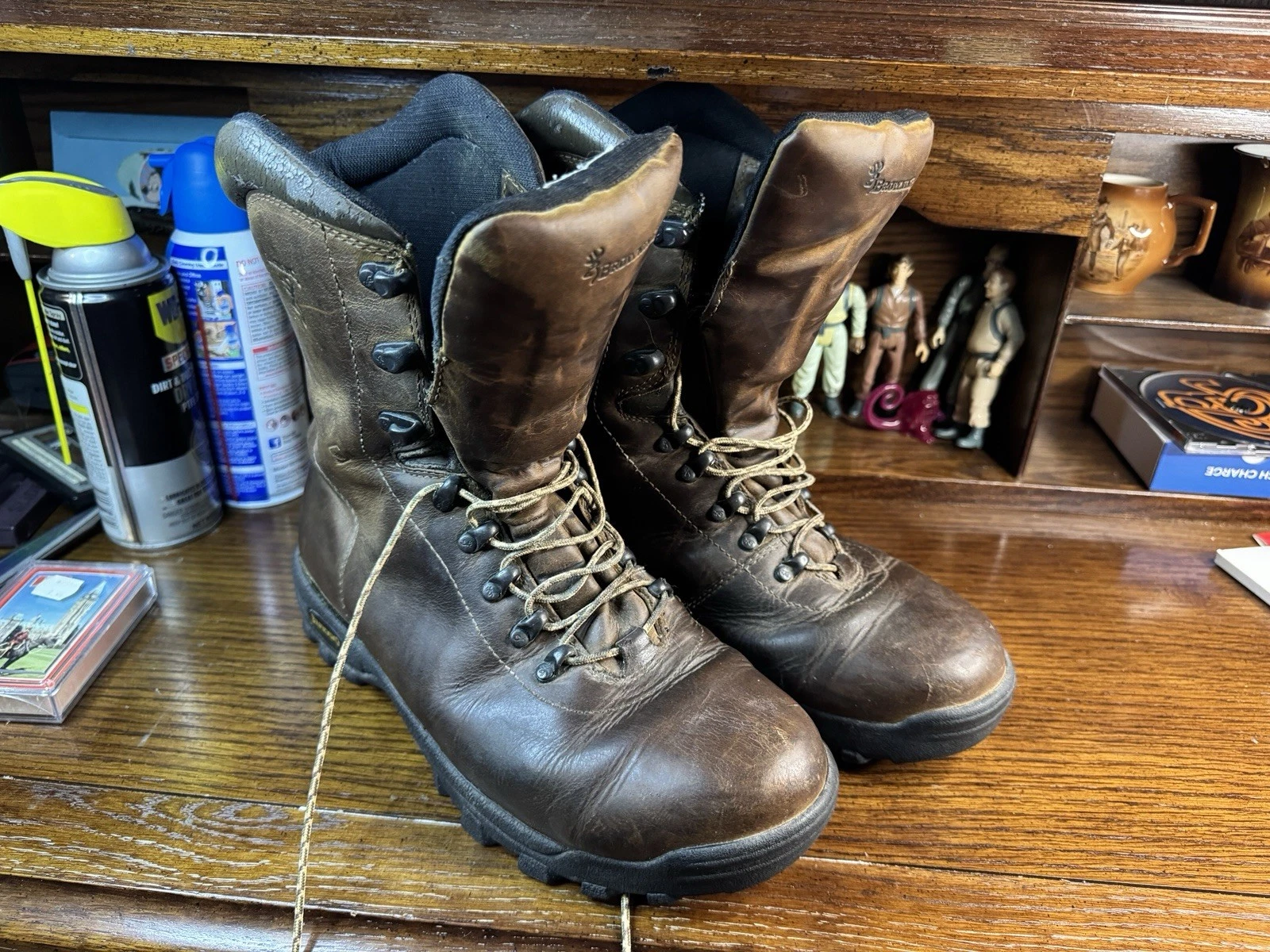 Browning Men's WaterProof Thinsulate Insulation Leather Boot Size 9.5