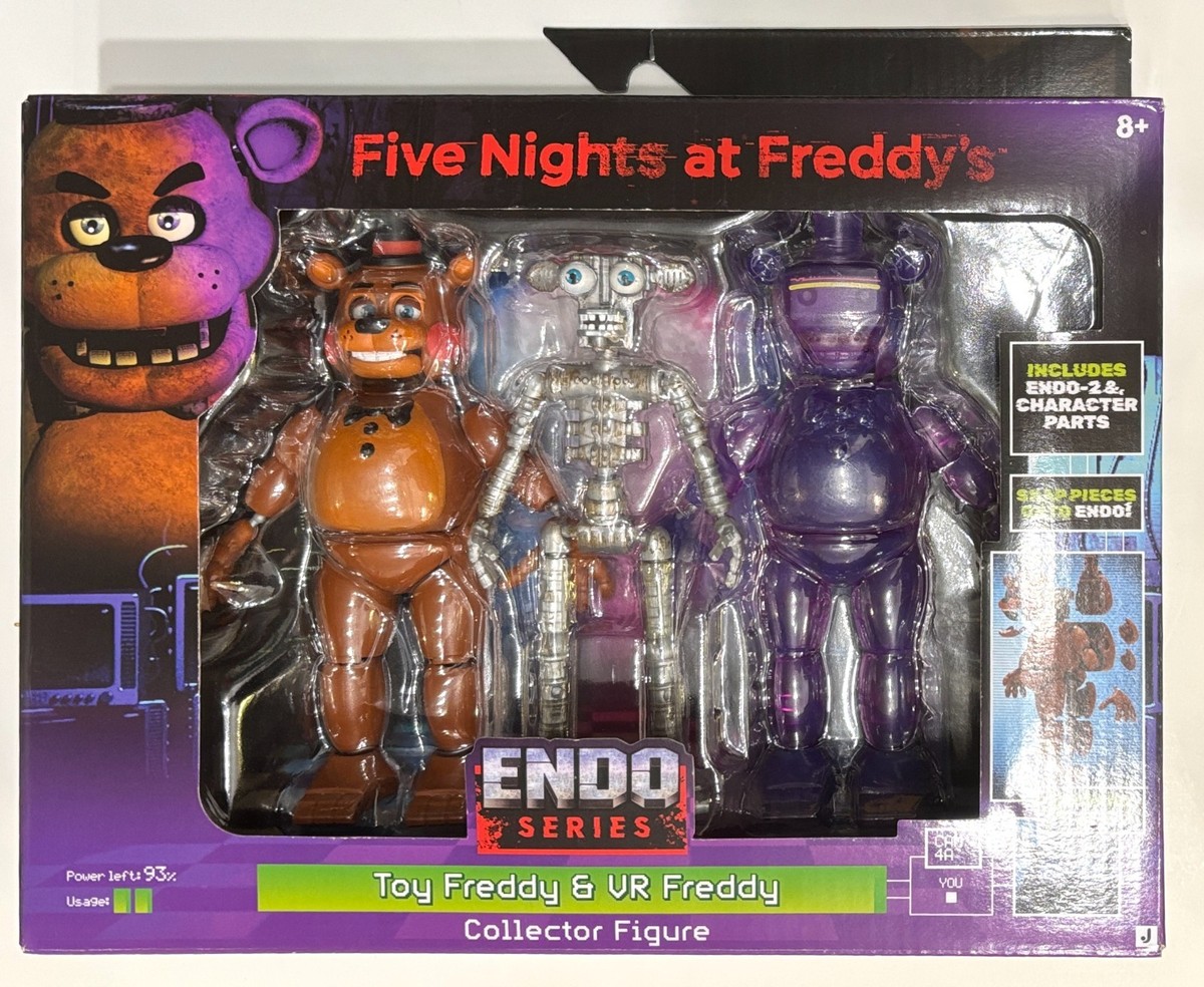 Five Nights at Freddy's Endo Series 2 Toy Freddy & VR Freddy FNAF