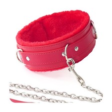 Leather Collar Choker Necklace for Women, Punk Gothic Handmade Choker Adjusta...