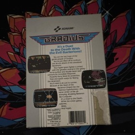 Konami Gradius Nintendo NES NTSC-U/C US/Canada Manual Included