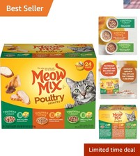 Poultry Selections Wet Cat Food, Variety Pack, 2.75 Ounce Cup Pack of 24 7.26 per gallon