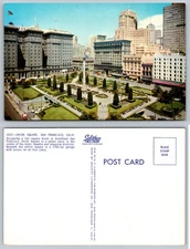 Union Square San Francisco Calif Postcard