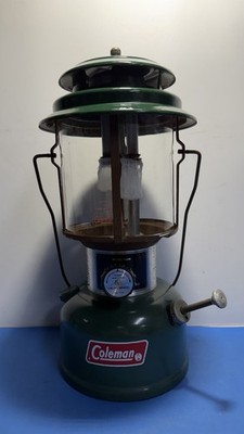 Vintage Coleman Model 220H Lantern Made in USA Dated Untested As Is