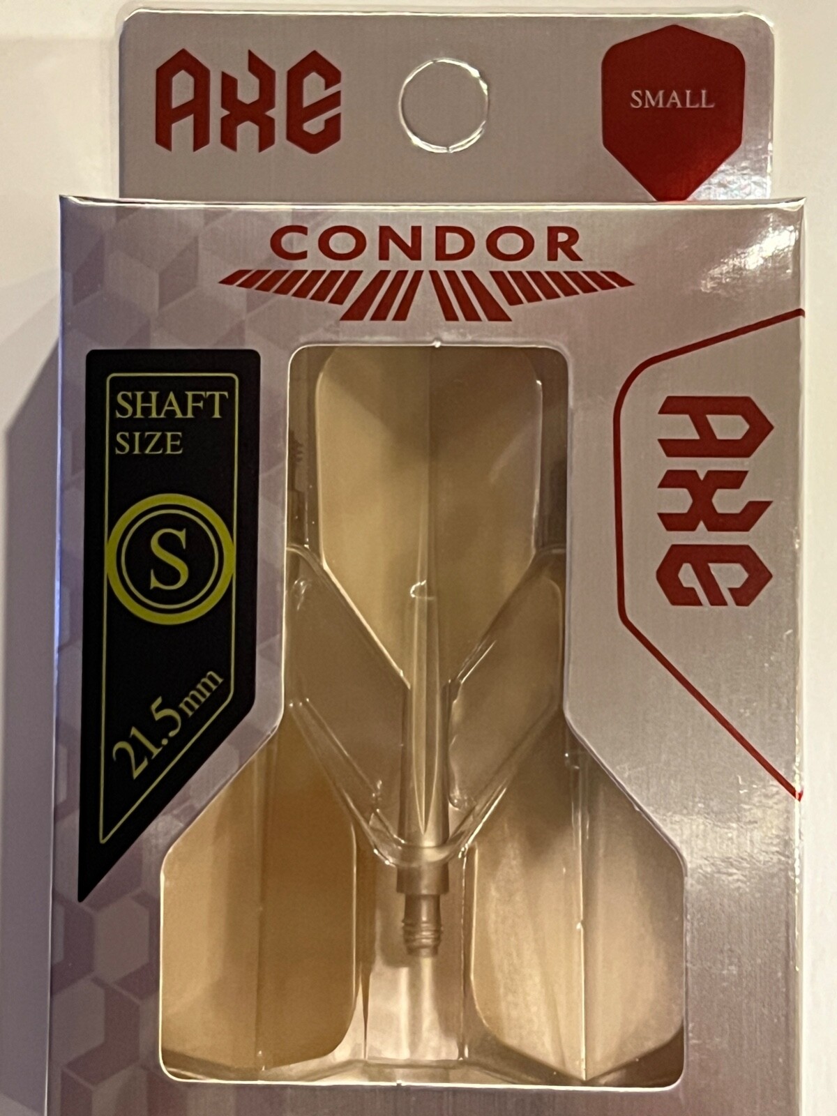 CONDOR AXE CHAMPAGNE METALLIC HEV DTY FLIGHT SHORT SMALL SHAPE 21.5M ...