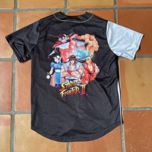 Men's Plus Size Streetwear Shorts, Street Fighter Graphic Print