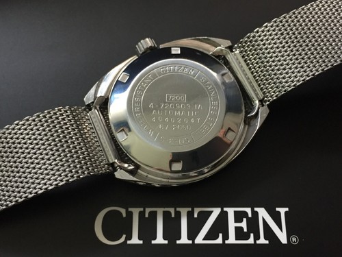 CITIZEN LEOPARD 36000 AUTOMATIC CAL. 7230 REF. 4-720903 TA FULL GENUINE VTG. 70S - Imagen 5 de 11