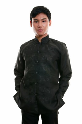 black barong dress