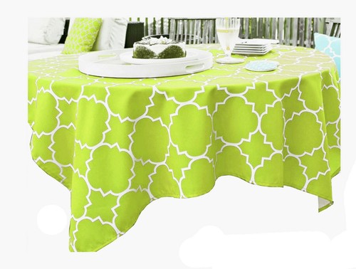 Umbrella Round Tablecloth Zipper 70 Inch Panama Geometric Green White Outdoor - 70 Round Patio Tablecloth With Zipper Umbrella Round Tablecloth Zipper 70 Inch Panama Geometric Green White Outdoor - 70 Round Patio Tablecloth With Zipper