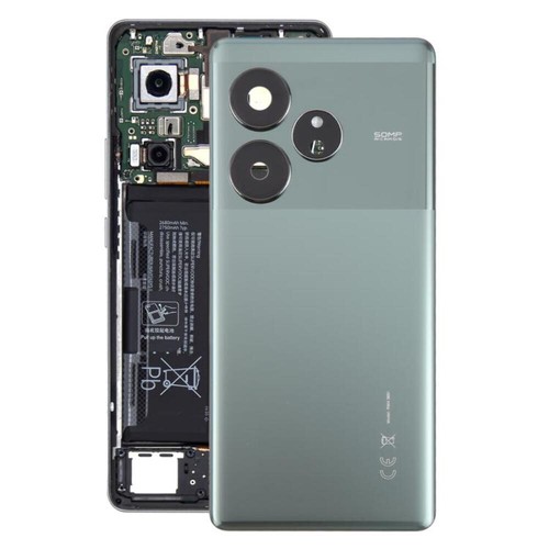 Realme GT 6 Global Original Back Cover with Camera Lens Cover - 第 1/8 張圖片
