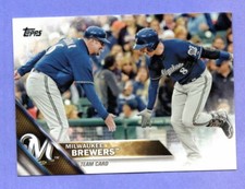 2016 Topps  #613   Milwaukee Brewers Team 