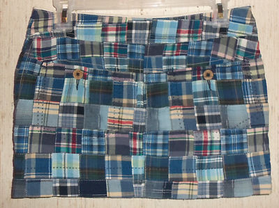 Jupe Tailleur Verte à Carreaux American Eagle - Taille S - Occasion Très Bon État