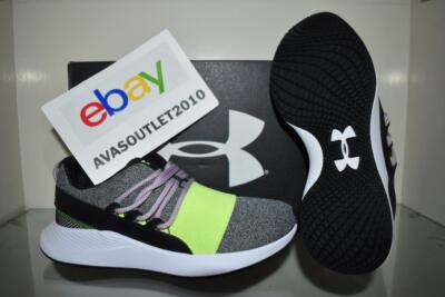 Under Armour Women's UA Charged Breathe Lace Sportstyle Shoes 3024801 001 NIB