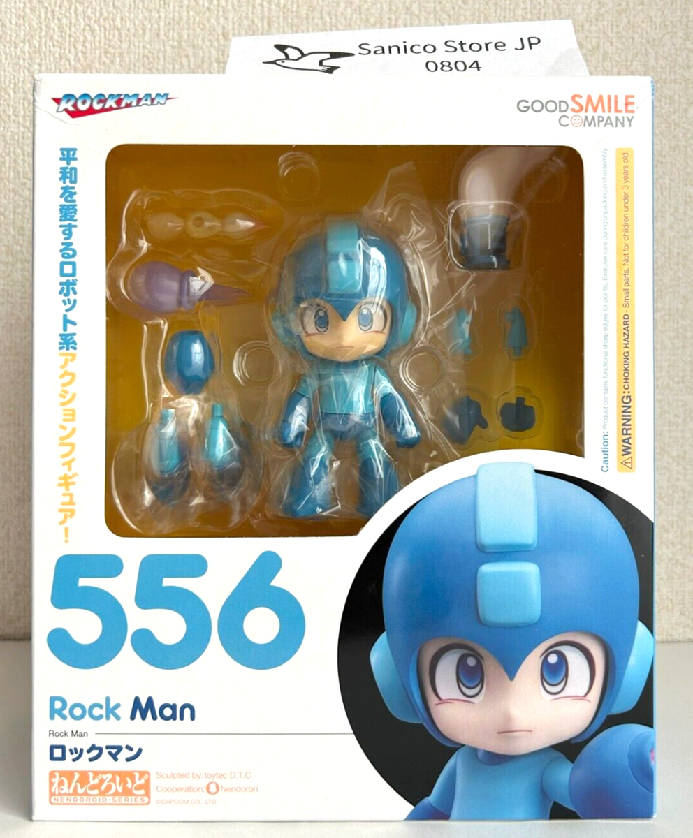 Nendoroid Mega Man ( Rock Man ) #556 Japan Authentic Unused Never