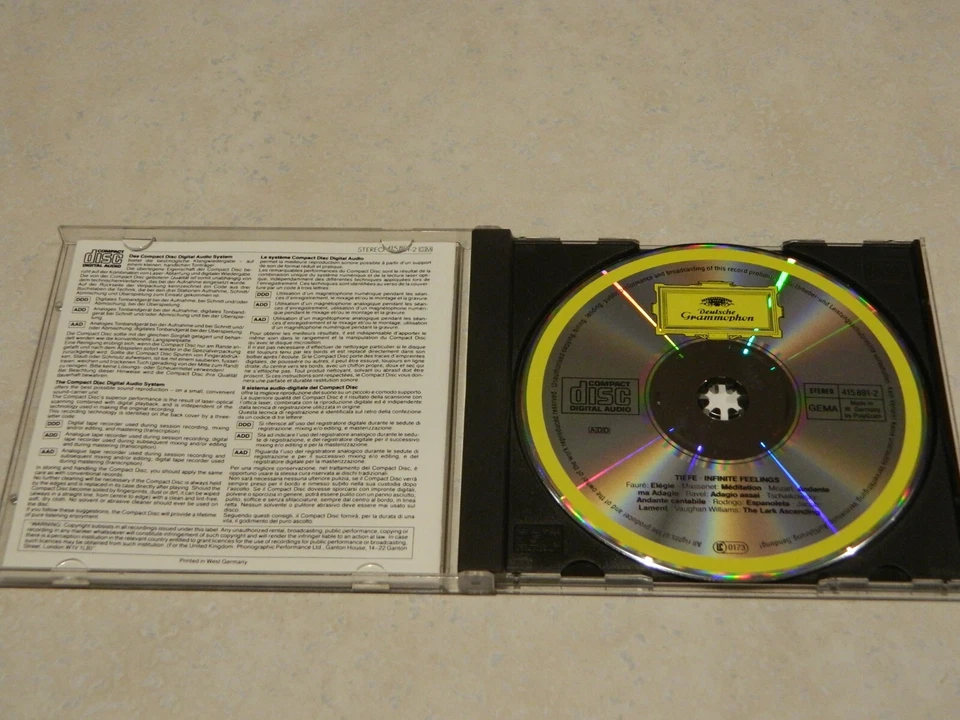 Tiefe Infinite Feelings CD [Deutsche Grammophon] - Image 2 of 3