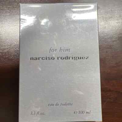 NARCISO RODRIGUEZ FOR MEN 3.3 OZ/100 ML EDT SPRAY BY NARCISO RODRIGUEZ SEALED