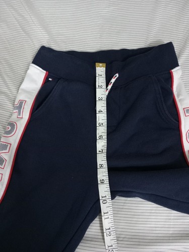 Tommy Hilfiger Joggers Drawstring Multi Color Logo Boys Sz 7 - Picture 11 of 12