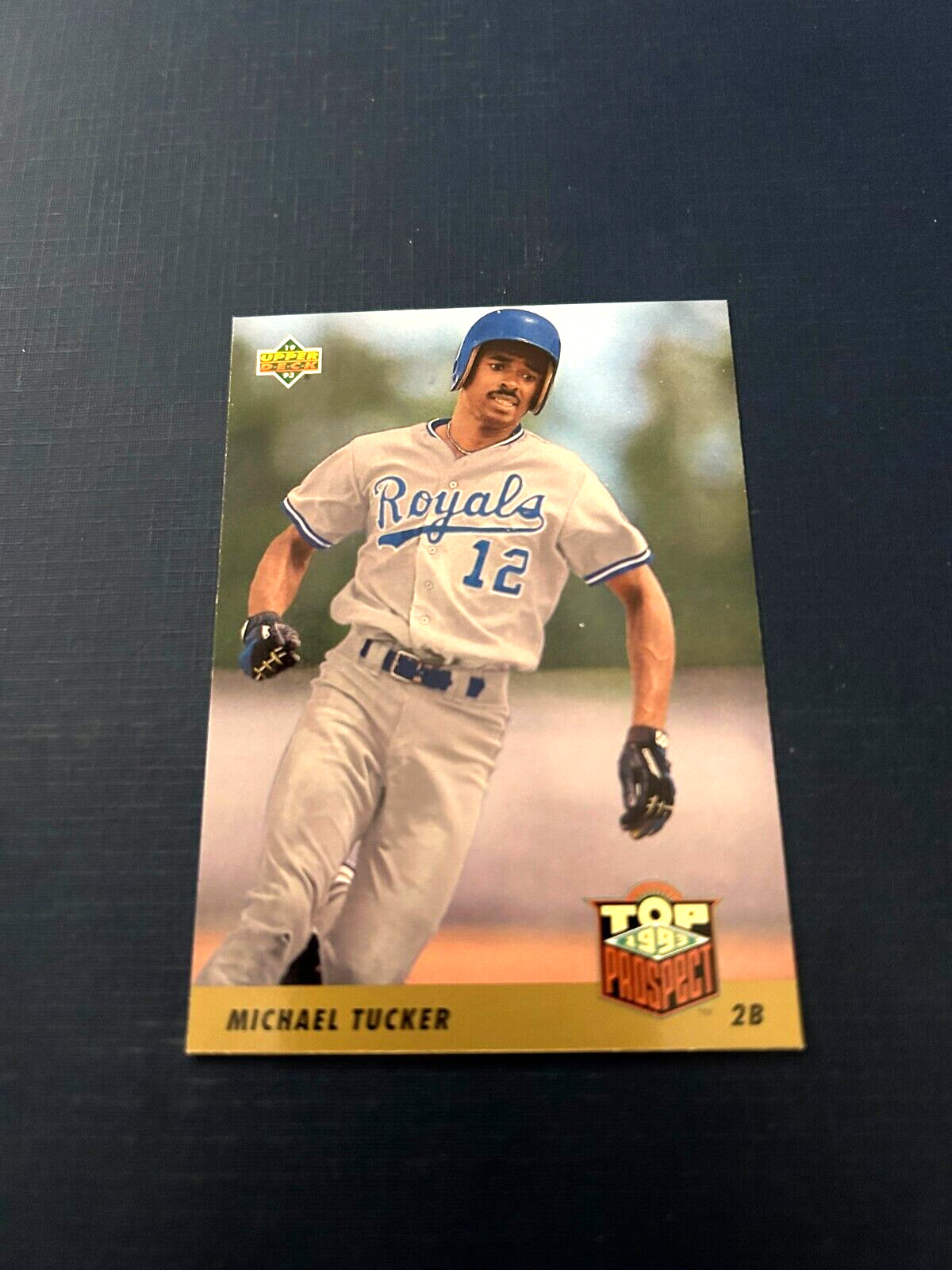 1993 Upper Deck Baseball Michael Tucker Rookie Card #445 Set Break NM