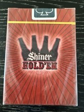 Shiner Hold’Em Playing Card, Shiner Beer Promo Item, New & Sealed
