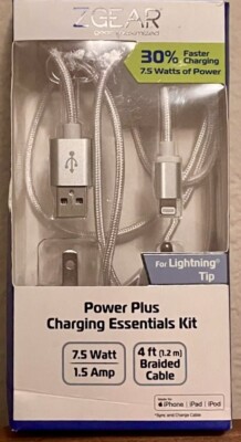 Zgear - Power Plus Charging Essentisls Kit - For Fast Charge