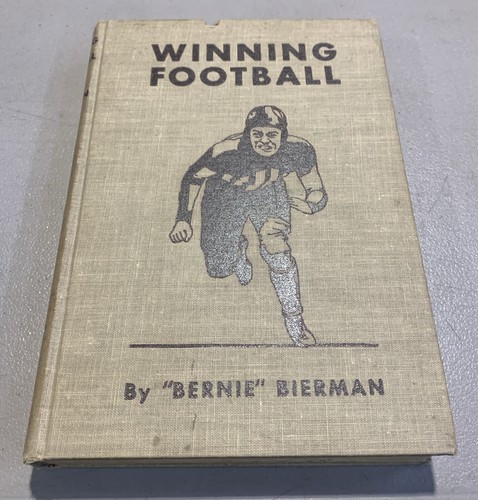 Winning Football Strategy Psychology and Technique Bernie Bierman 1937 HC Vtg - 第 1/5 張圖片