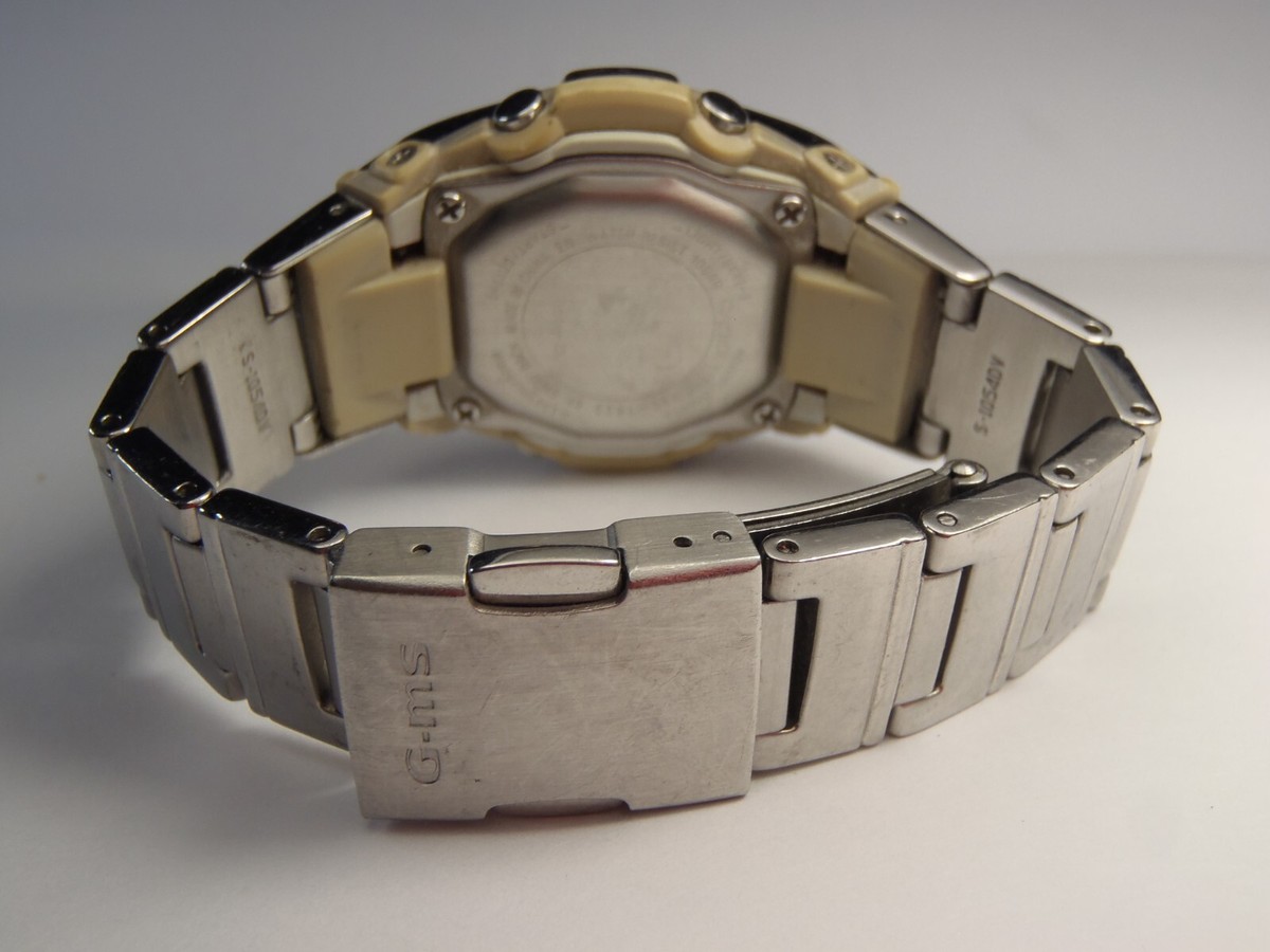 【時計】CASIO BABY-G Circa 2005 Casio Women's MSG160D Baby-G Pink Watch Working