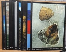 Leica Fotografie 1981 English Edition Magazine Vol 1-8