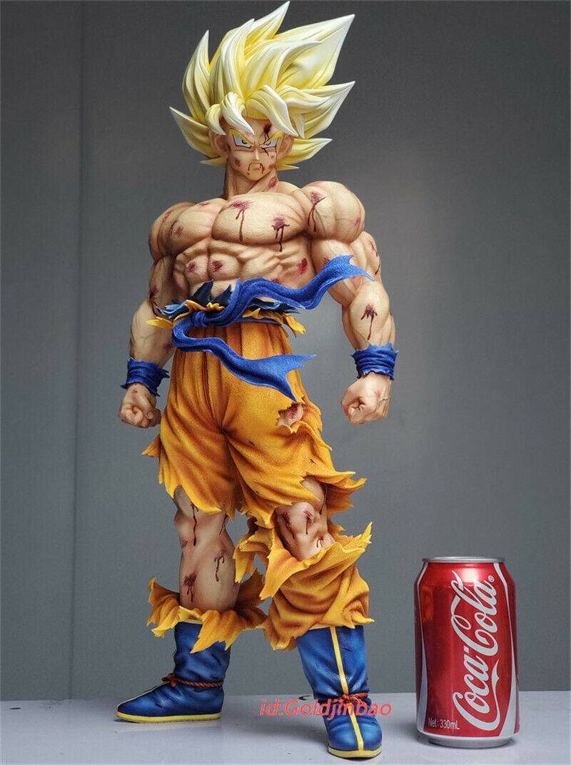 Dragon Ball Goku Super Saiyajin 1/4 43cm Estatueta Grande