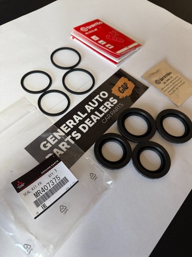 Genuine MITSUBISHI OEM LANCER Evo 8-9 CT9A Front Brake Caliper Seal Kit MR407375 - Picture 6 of 12