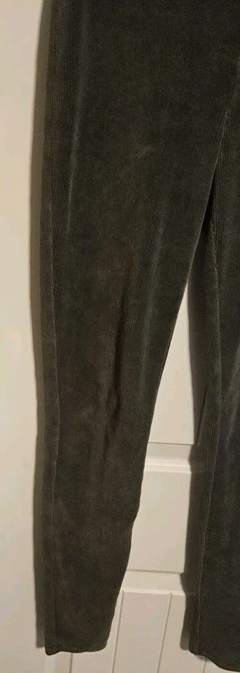 Leggings de pana para mujer Style & Co. talla extra pequeña verde Foto 3 de 4