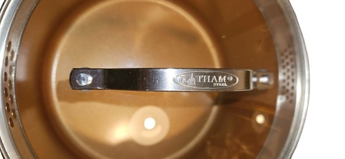 Gotham Steel Stock Pot 5 Quart Large Cooking Pasta Pot Nonstick Big Ceramic Soup - 第 9/12 張圖片