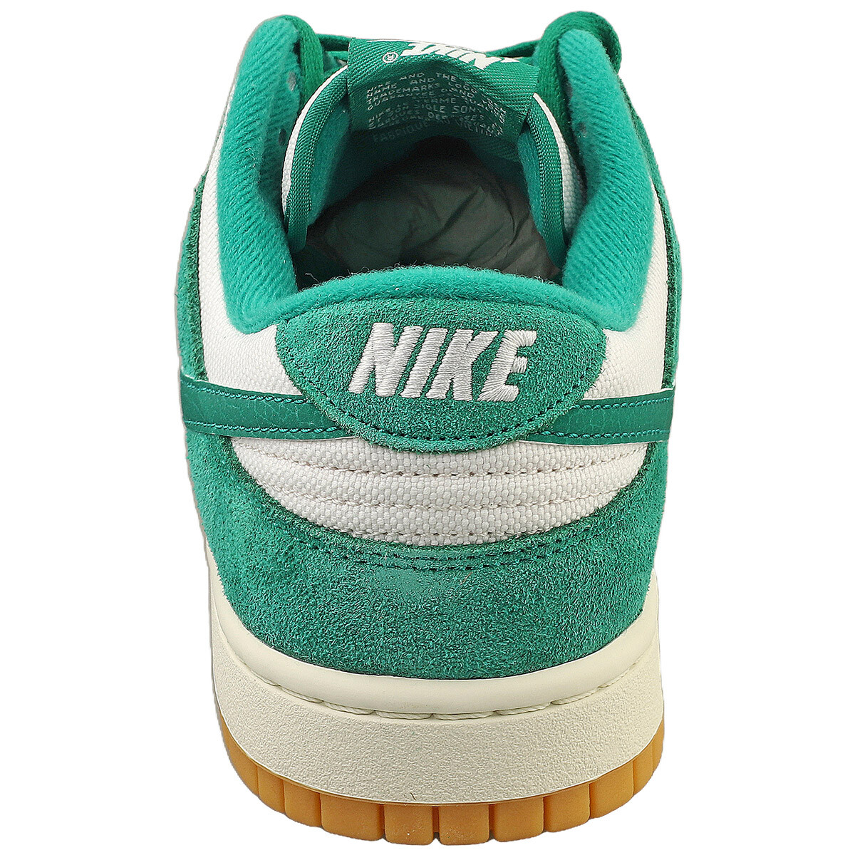 Nike Dunk Low Se Mens Fashion Sneakers in Green White - 9.5 US